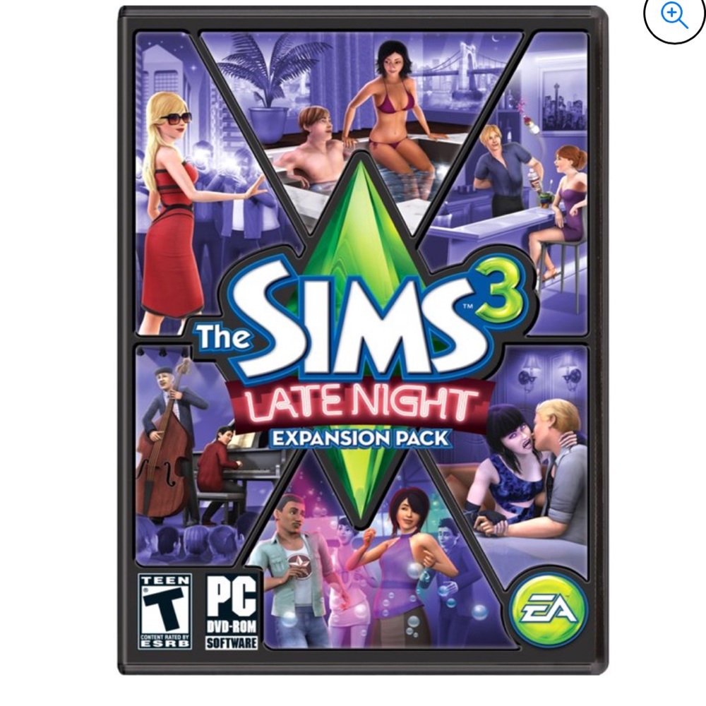 The Sims 3 Late Night Expansion Pack EUC